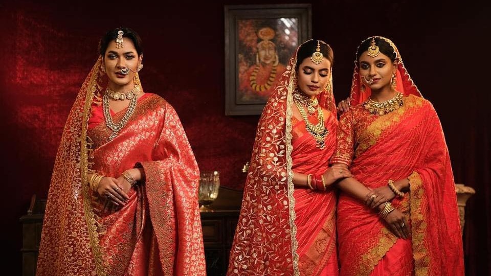 বিয়ে, বিয়ের শাড়ি