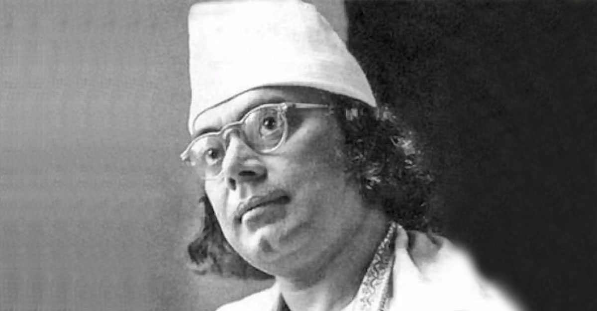 জাতীয় কবি নজরুল ইসলাম।