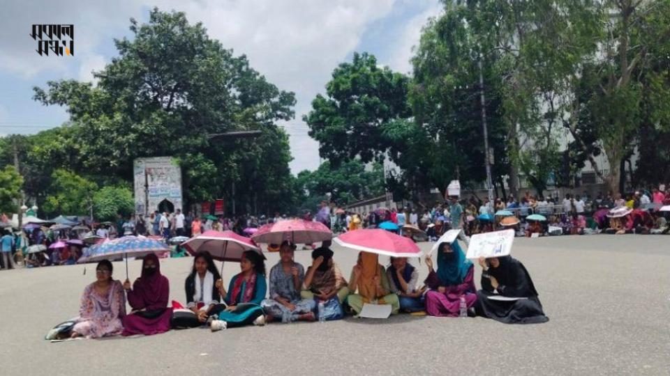 চাকরিতে কোটা বাতিলের দাবিতে গত জুলাইয়ের আন্দোলনে শিক্ষার্থীরাই ছিল মূল ভূমিকায়। ফাইল ছবি