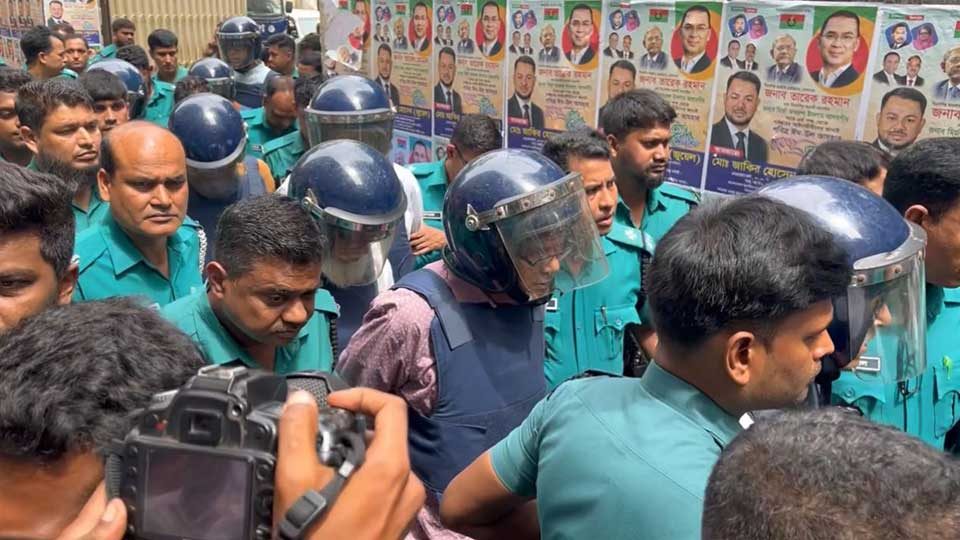 আদালতে সালমান এফ রহমান। ছবি : সকাল সন্ধ্যা