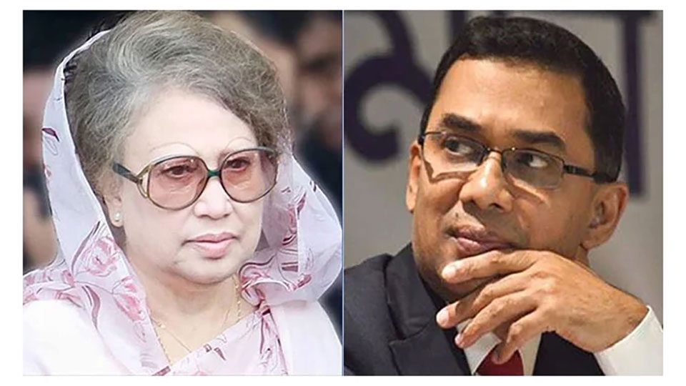 বিএনপি চেয়ারপারসন বেগম খালেদা জিয়া ও দলের ভারপ্রাপ্ত চেয়ারম্যান তারেক রহমান। ফাইল ছবি
